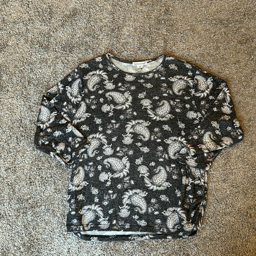 Bonnie Evans Paisley Top